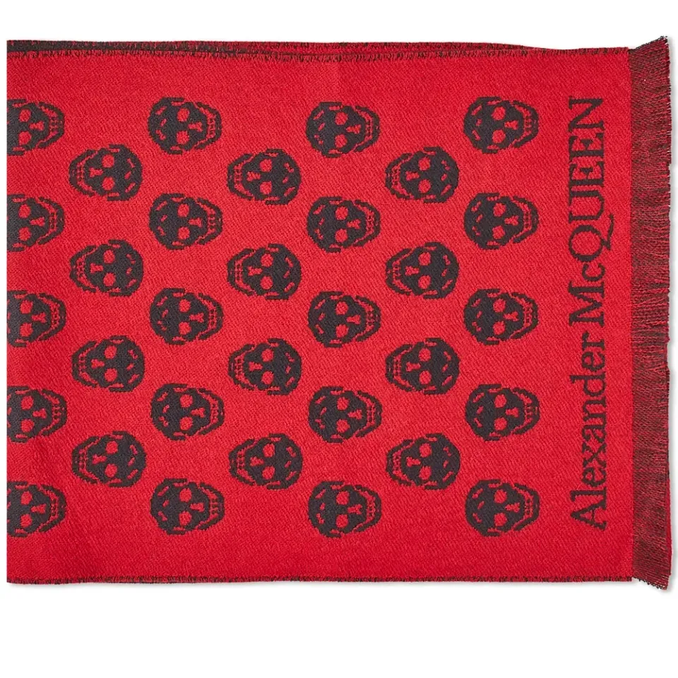 Skulls Reversible Scarf