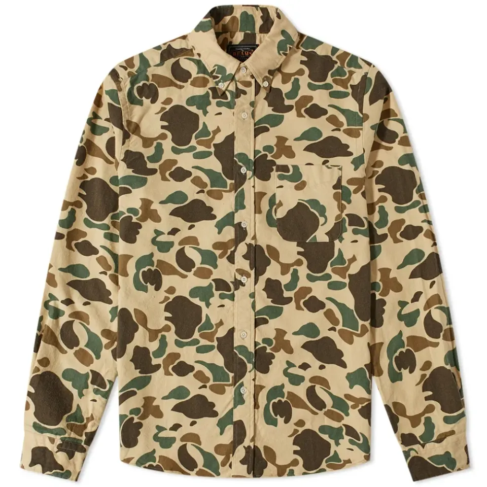 Button Down Camo Shirt