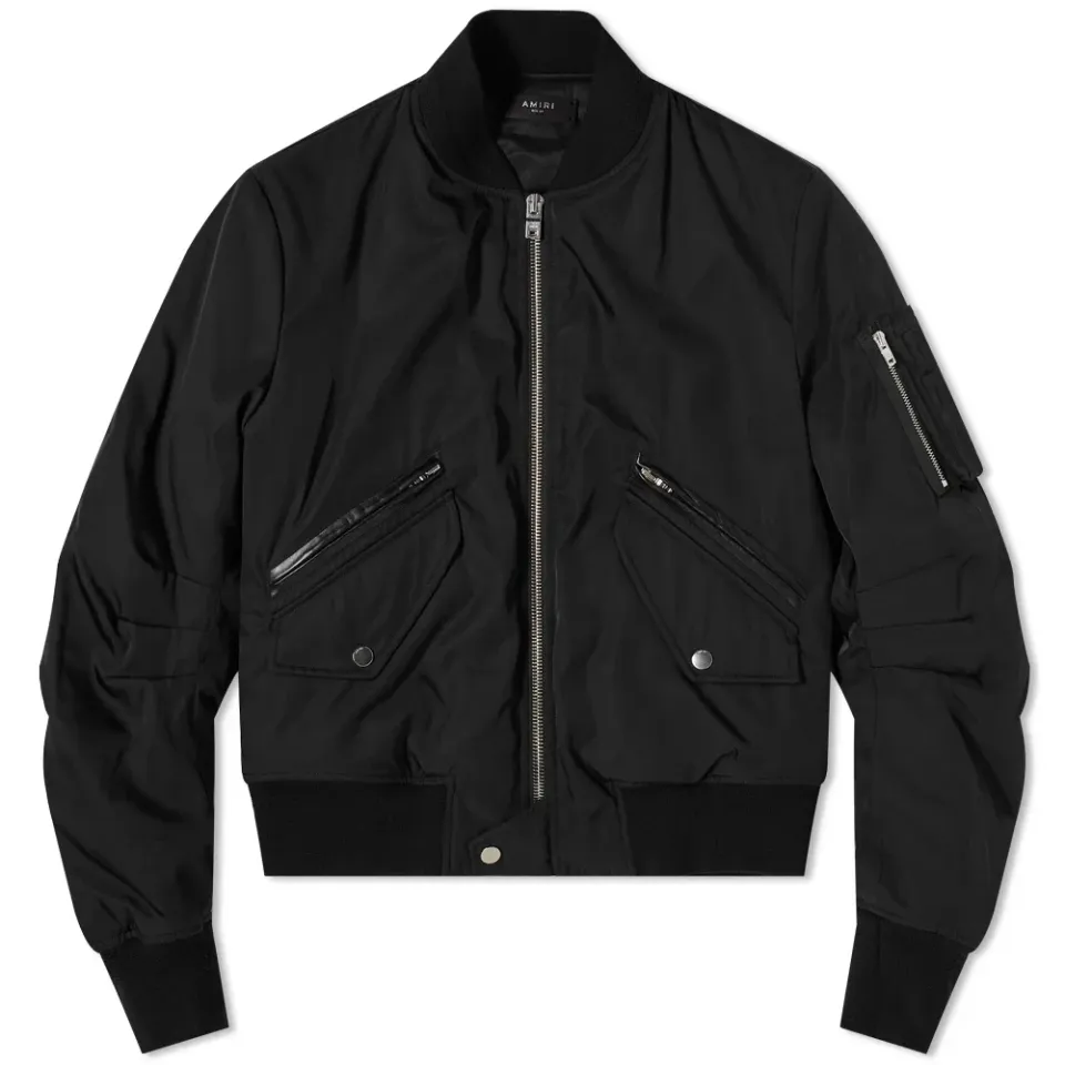Silk Nylon Bomber
