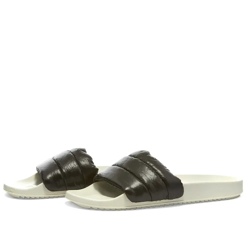 DRKSHDW Cotton Nylon Puffer Slide
