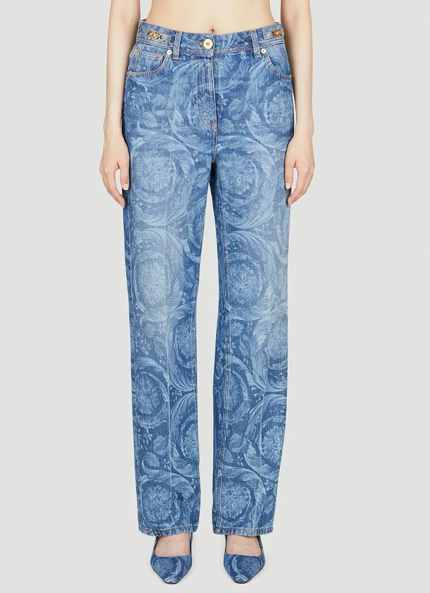 Barocco Regular Fit Jeans