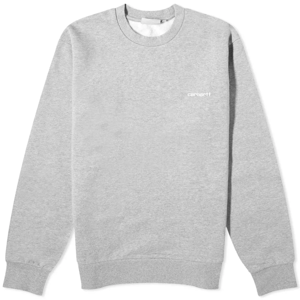 Script Embroidery Crew Sweat
