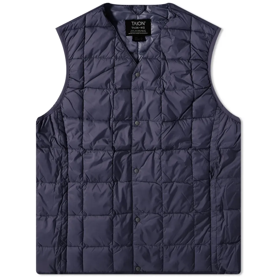 V-Neck Down Vest