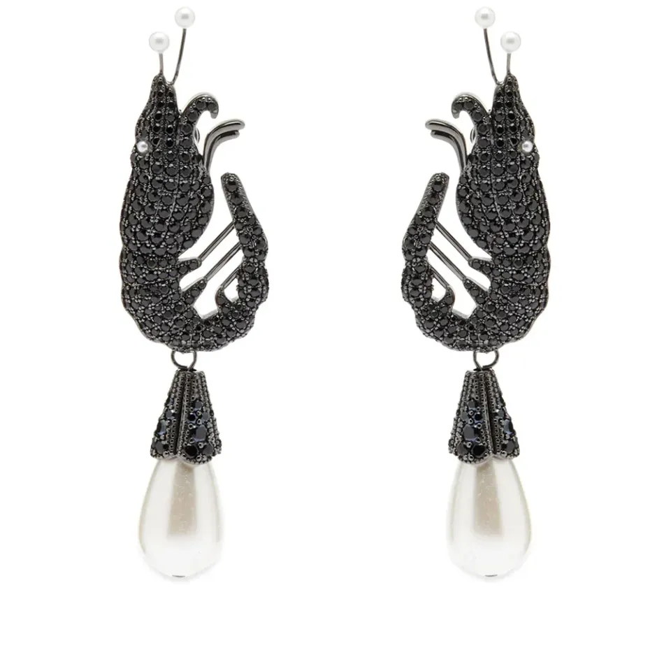 Shrimp Earrings