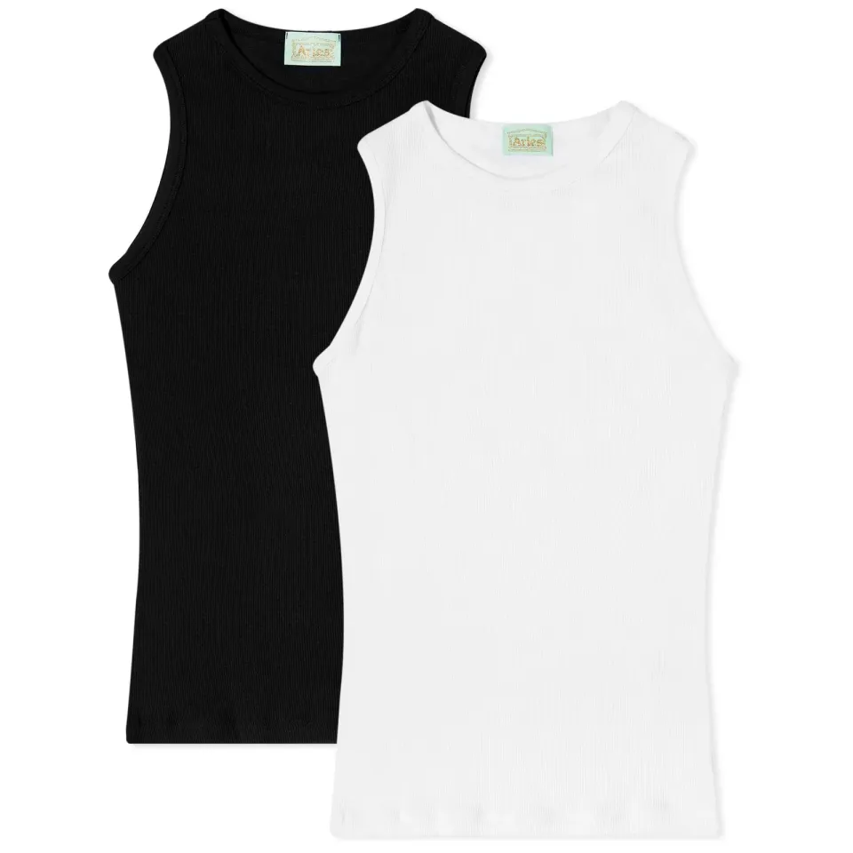 Racer-Back Rib Vest - 2-Pack