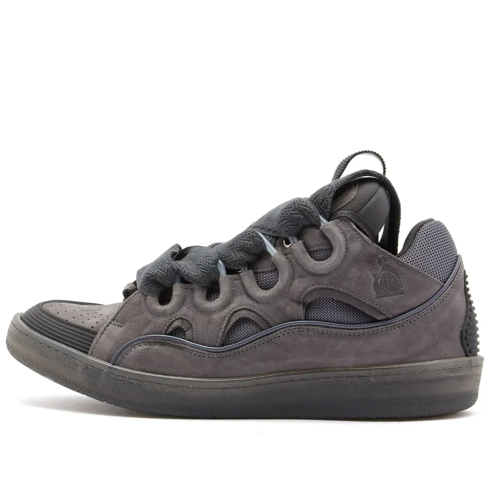 Suede Curb Sneaker