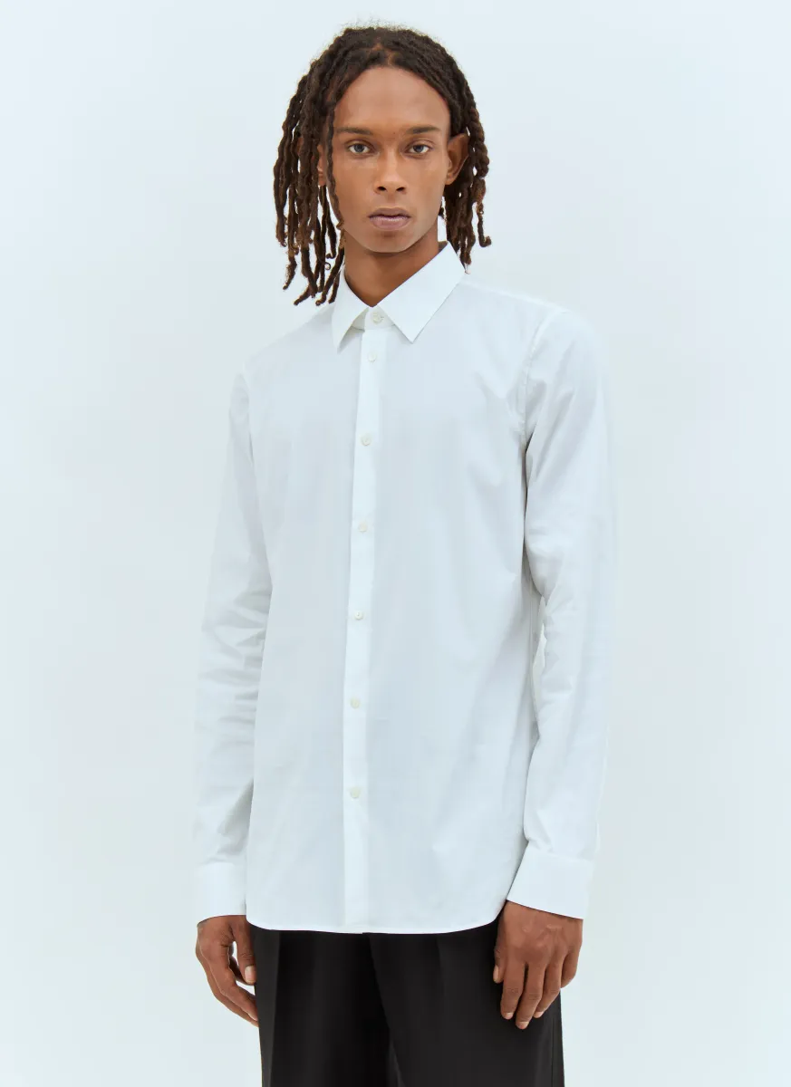 Stretch Cotton Poplin Shirt