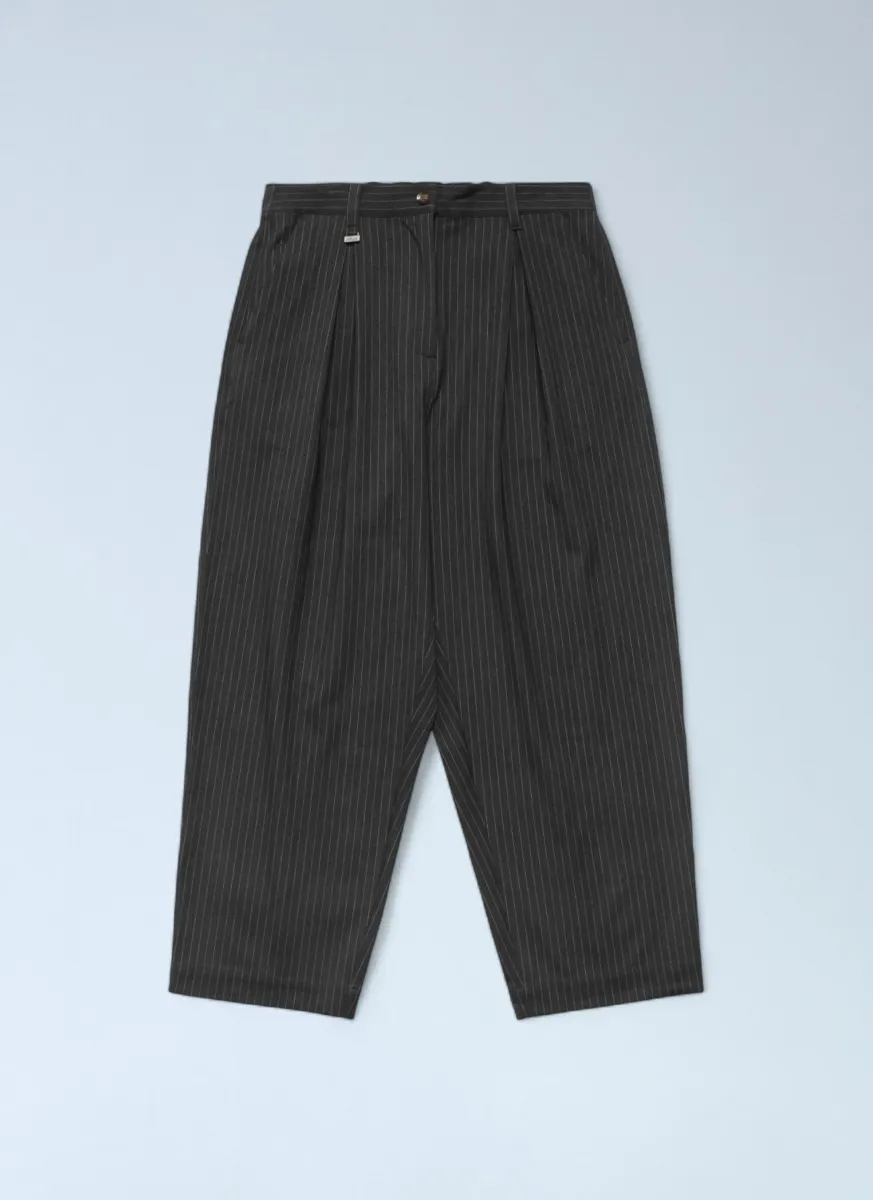 Pinstripe Elasticated Waist Pants