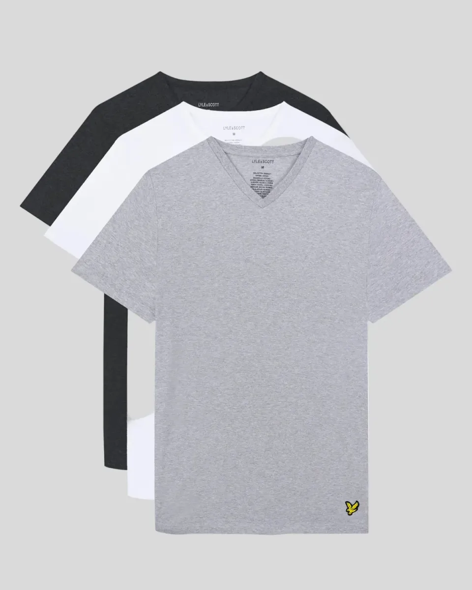 3-Pack V Neck Lounge T-Shirts