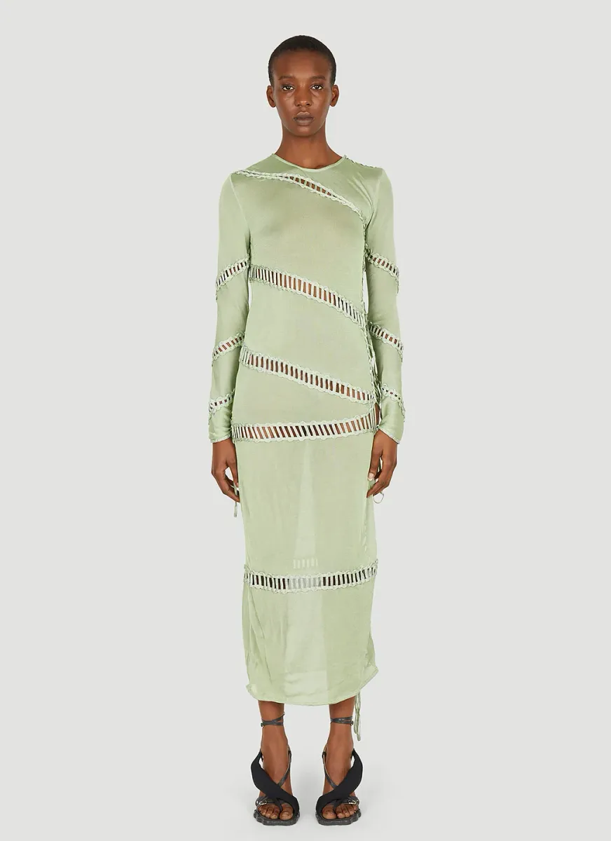 Puzzle Long Sleeve Dress