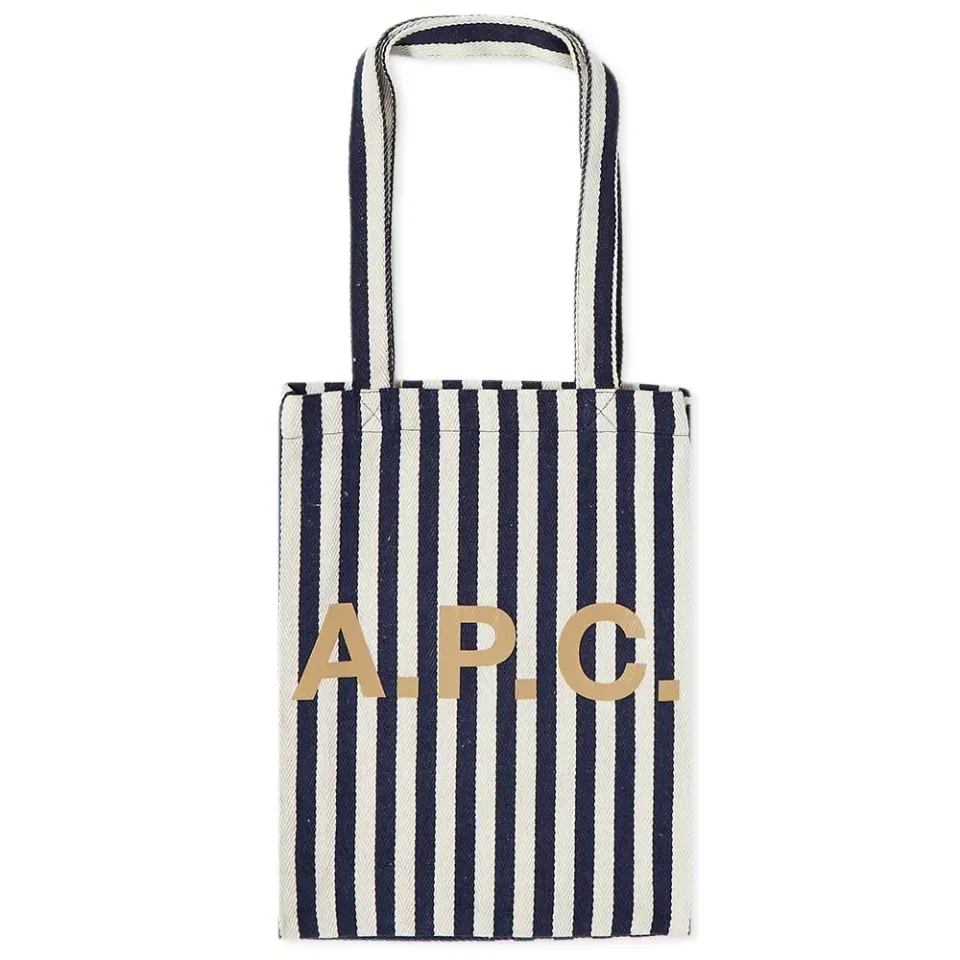 A.P.C. Diane Striped Tote