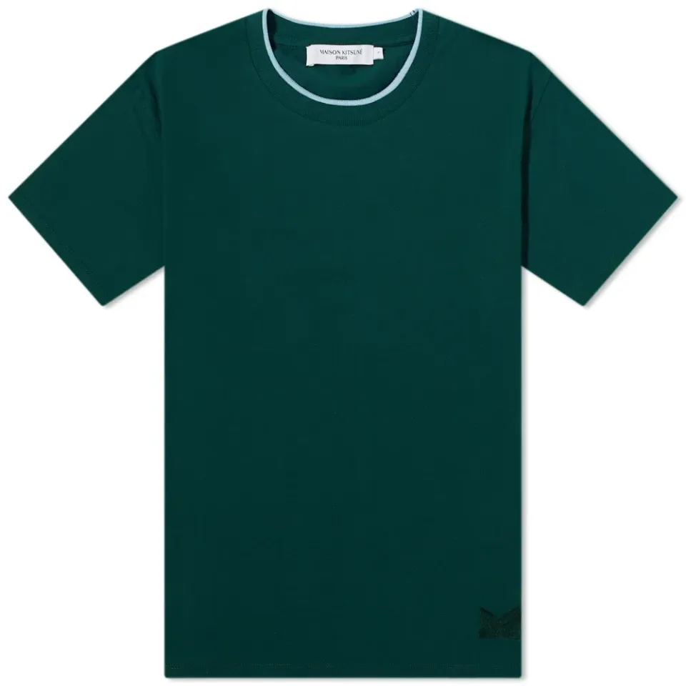 Maison Kitsuné Tonal MK Embroidery Fox T-Shirt