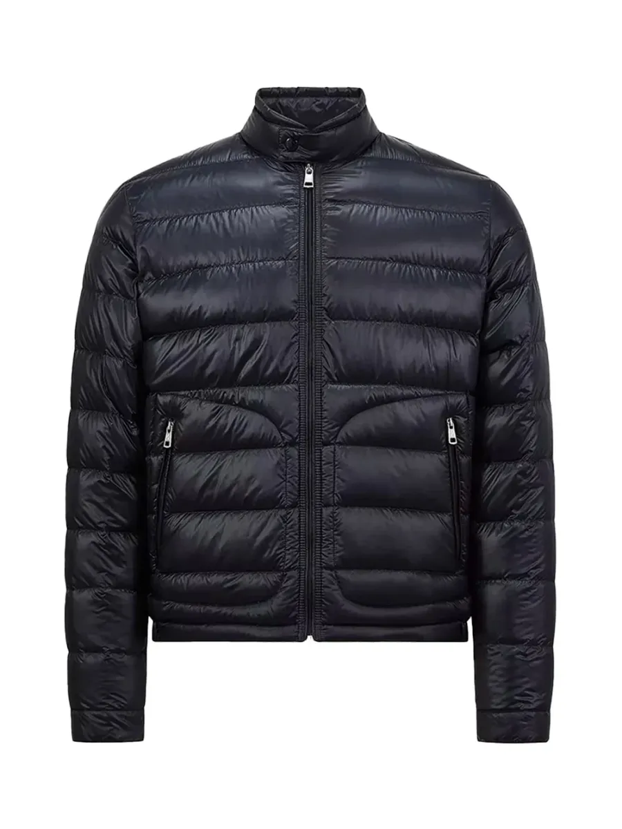 Men Acorus Short Down Jacket Navy