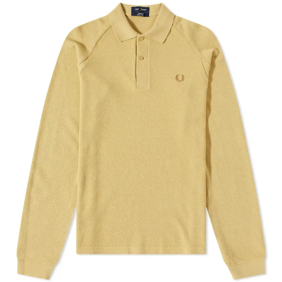 Long Sleeve Pique T-Shirt