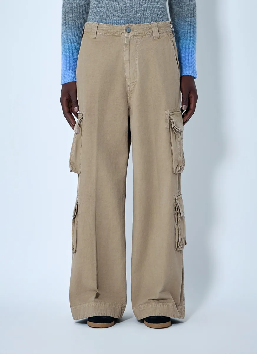 Cargo Trousers with Pocket Detailing