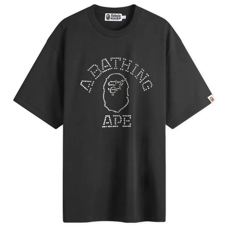 Rhinestone College T-Shirt