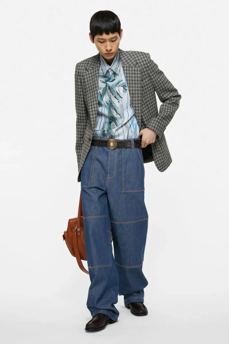 Denim trousers