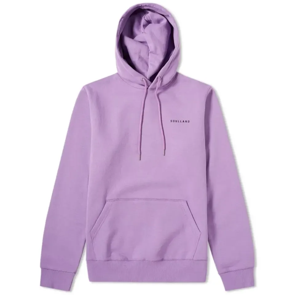 Wallance Printed Breast Logo Hoody