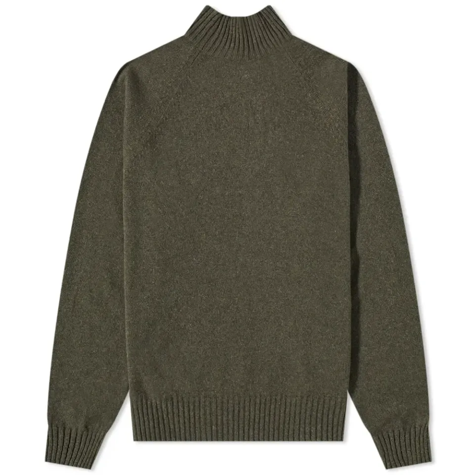Raglan High Neck Knit