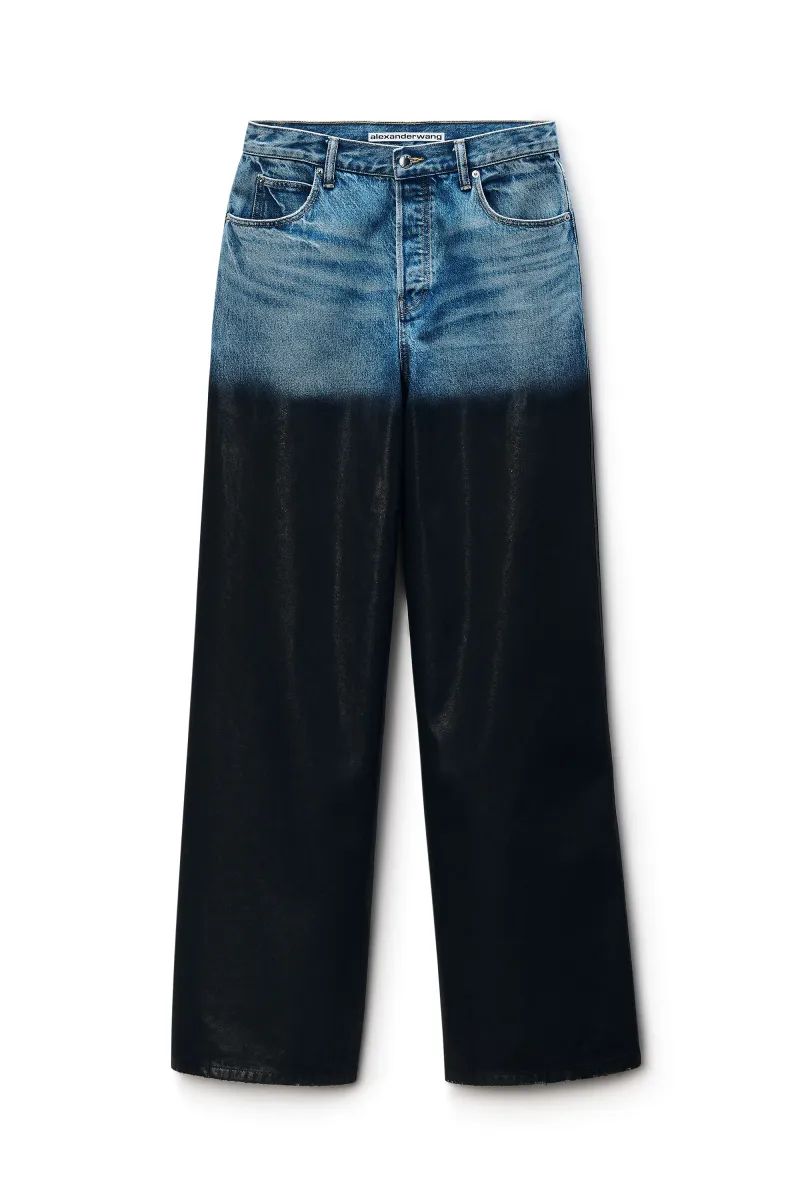 Surge Leather Coated Jean