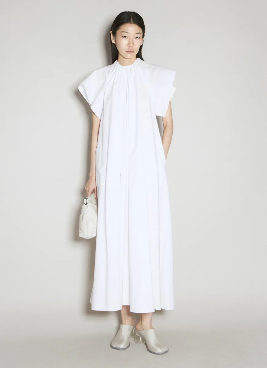 Cotton Poplin Maxi Dress