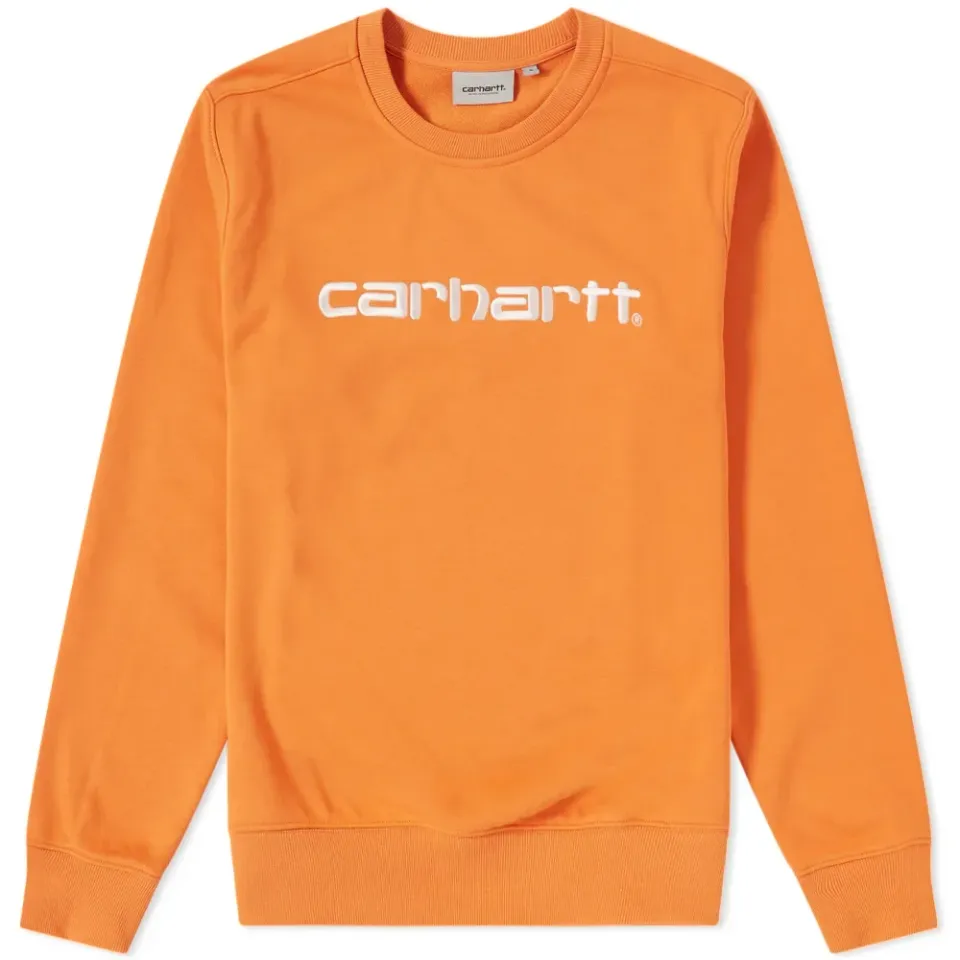 Embroidered Logo Crew Sweat