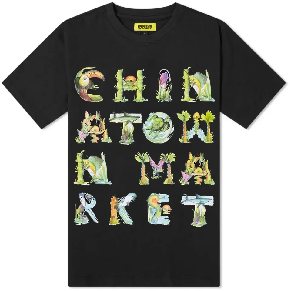 Chinatown Market Watercolour Sea Creatures T-Shirt