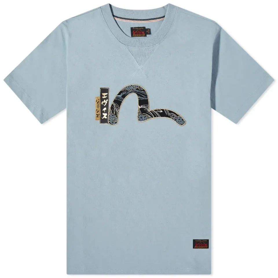 Embroidered Seagull T-Shirt