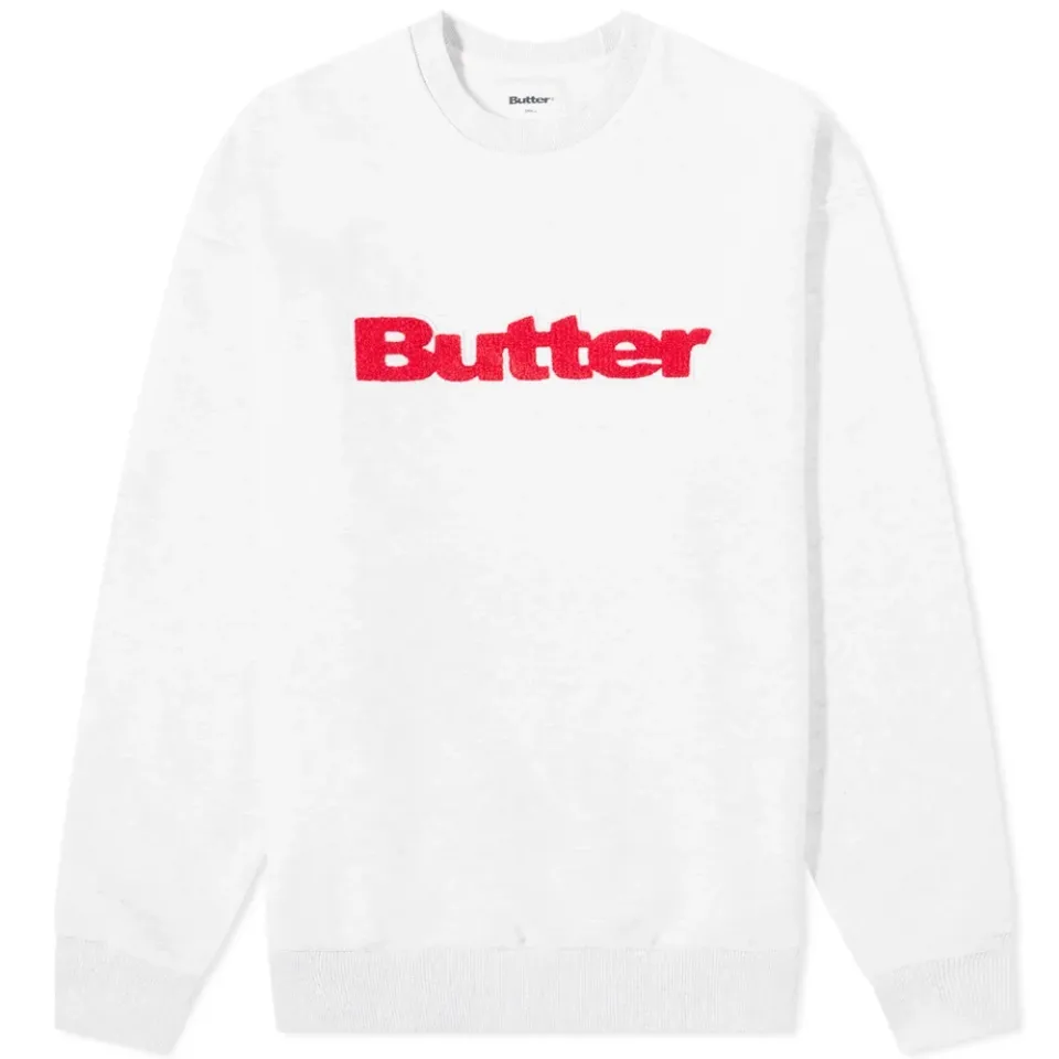 Chenille Logo Crew Sweat