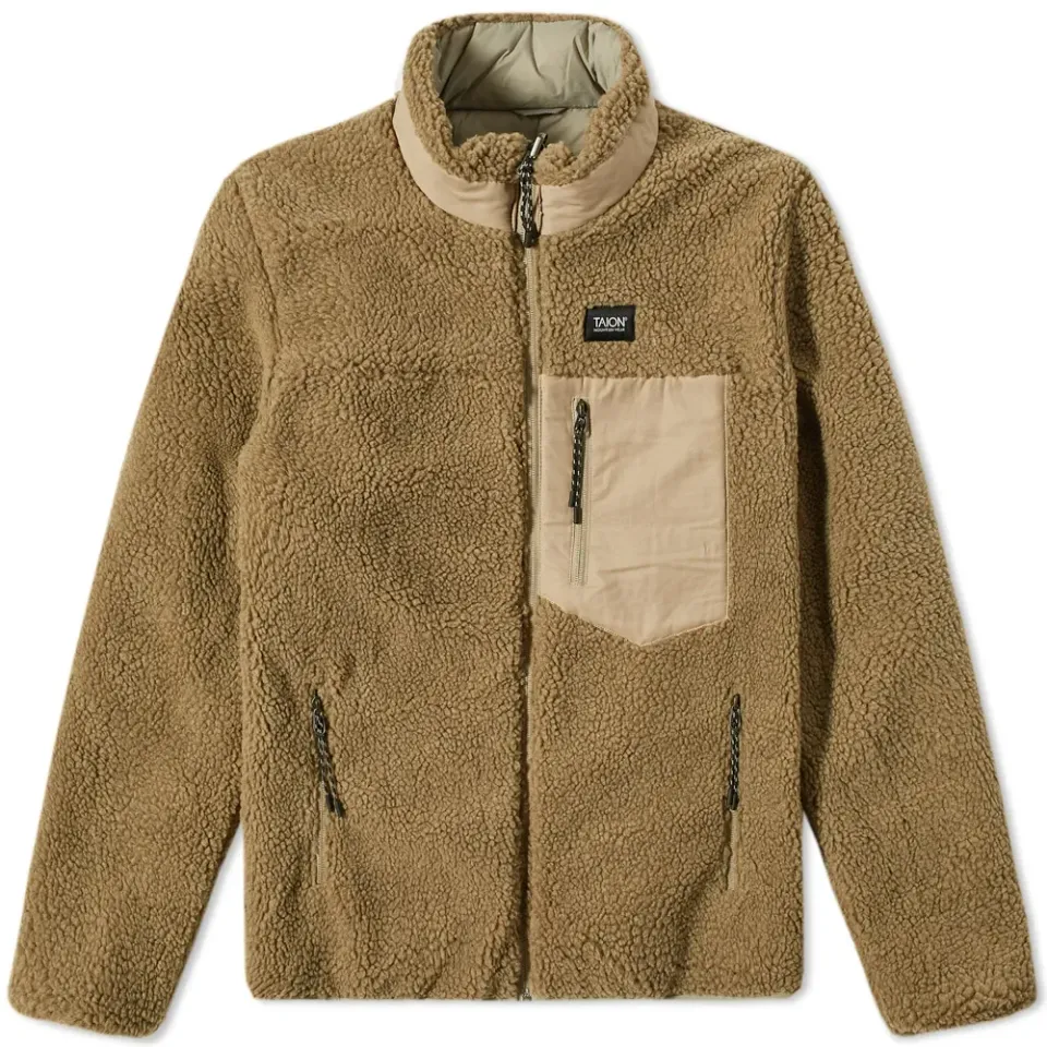 Reversible Fleece Down Jacket