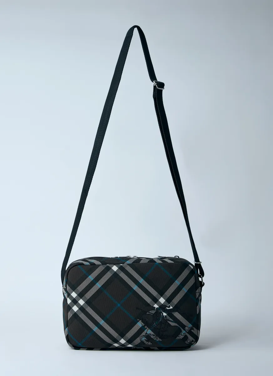 Check Crossbody Bag