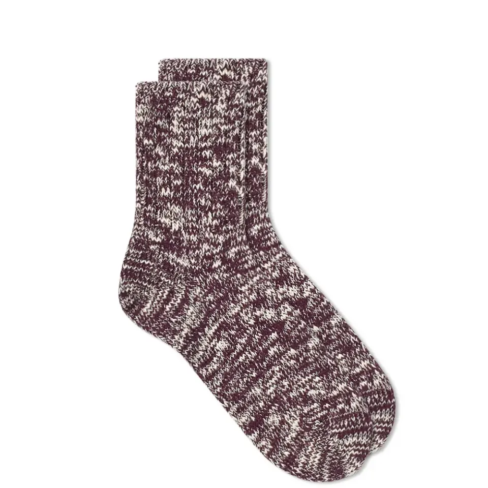 Low Gauge Slub Ankle Sock