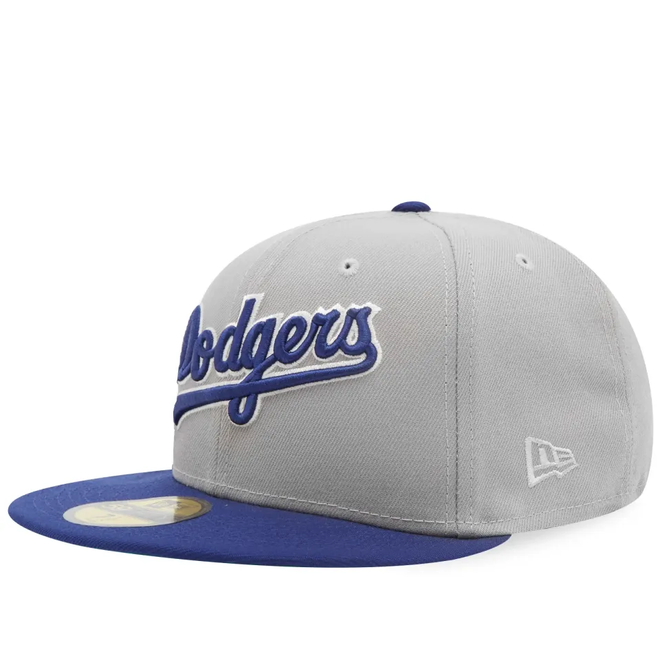 LA Dodgers Retro Script 59Fifty Fitted Cap