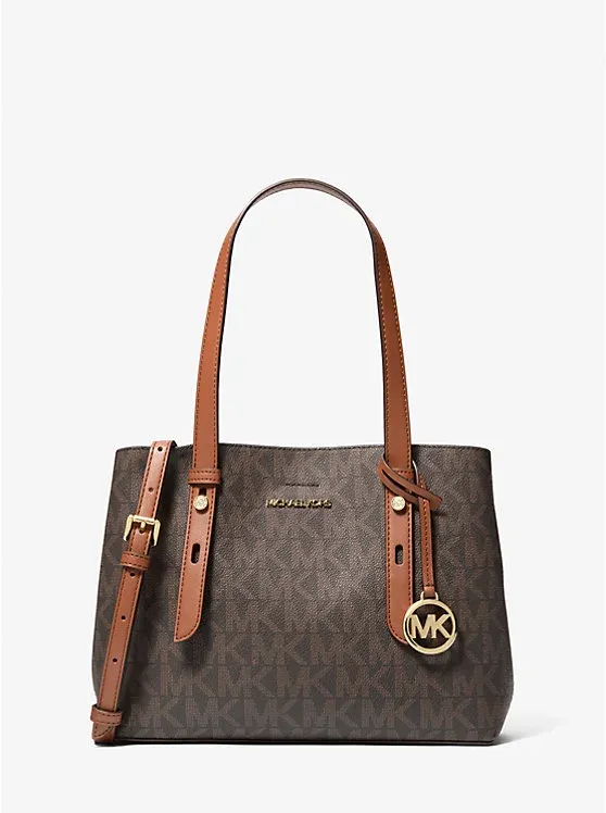 Mel Small Signature Logo Tote Bag