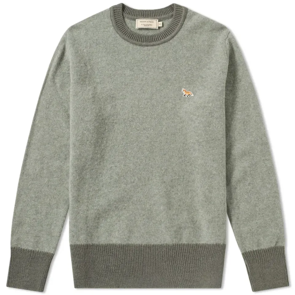 Maison Kitsuné Lambswool Crew Sweat