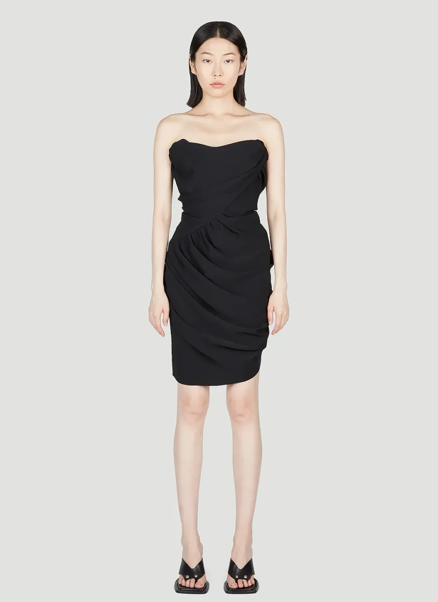 Pointed Corset Dress