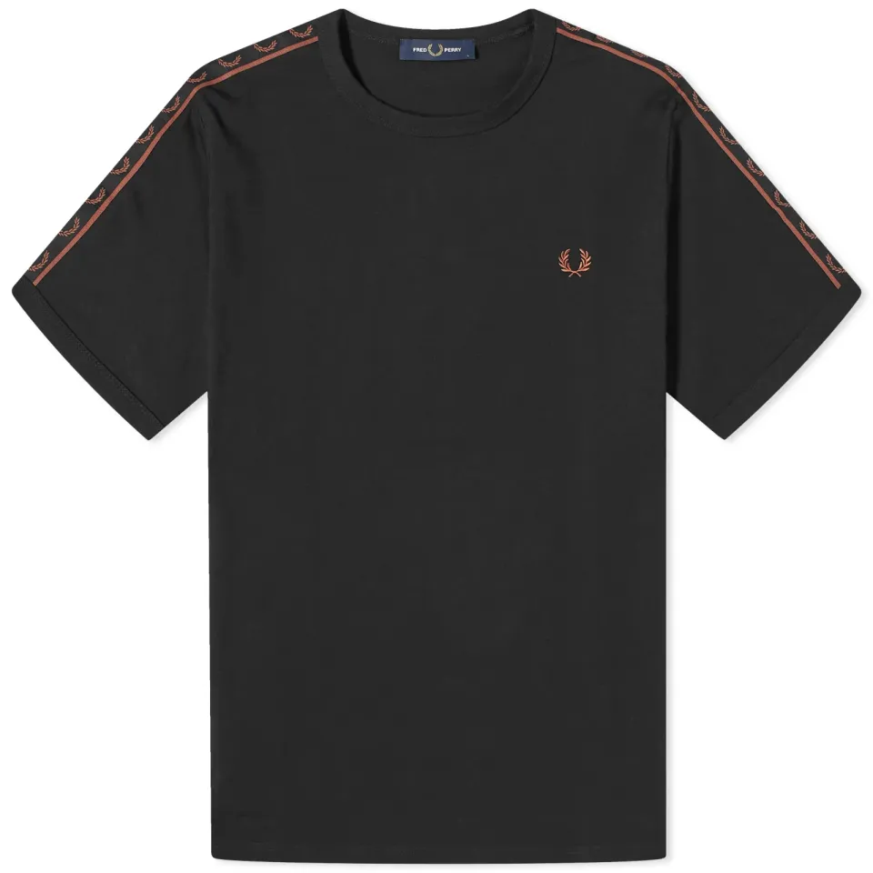 Contrast Tape Ringer T-Shirt
