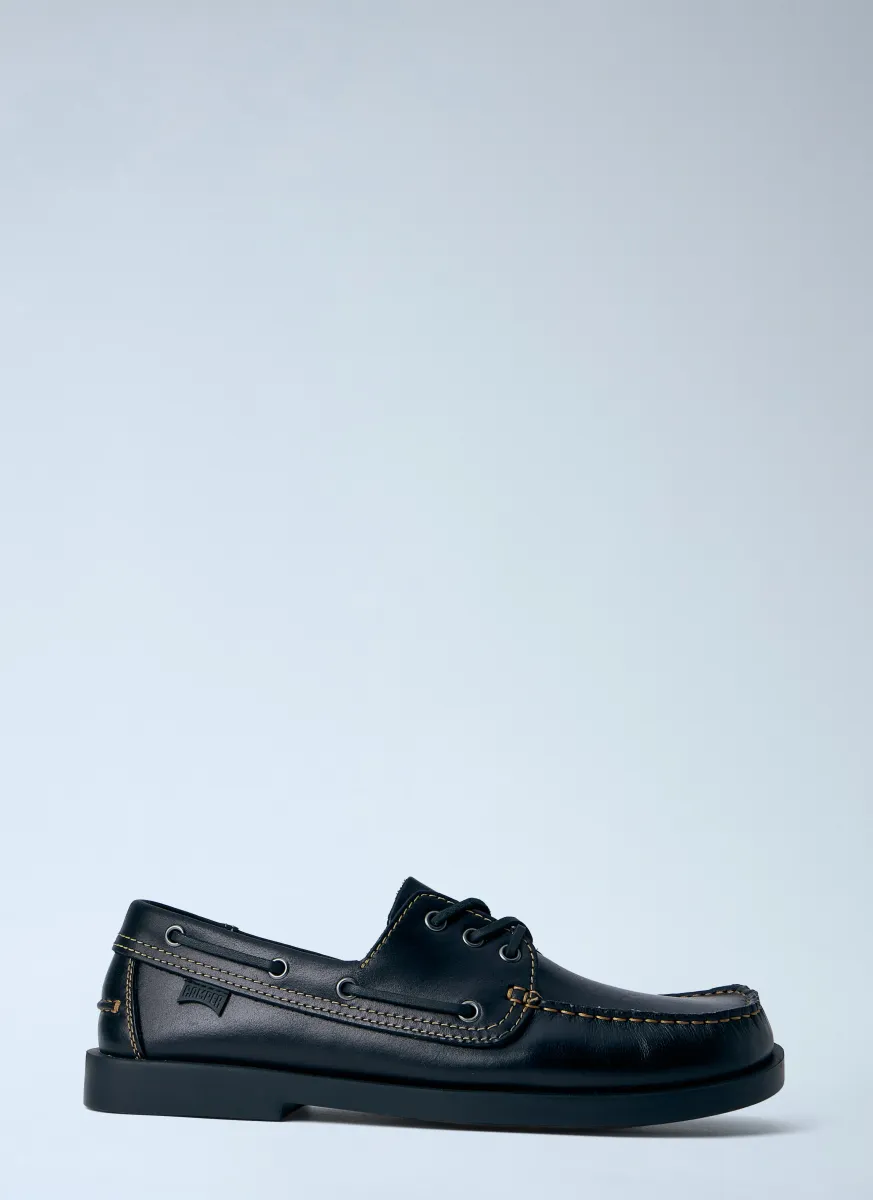 Don Leather Boat Shoes