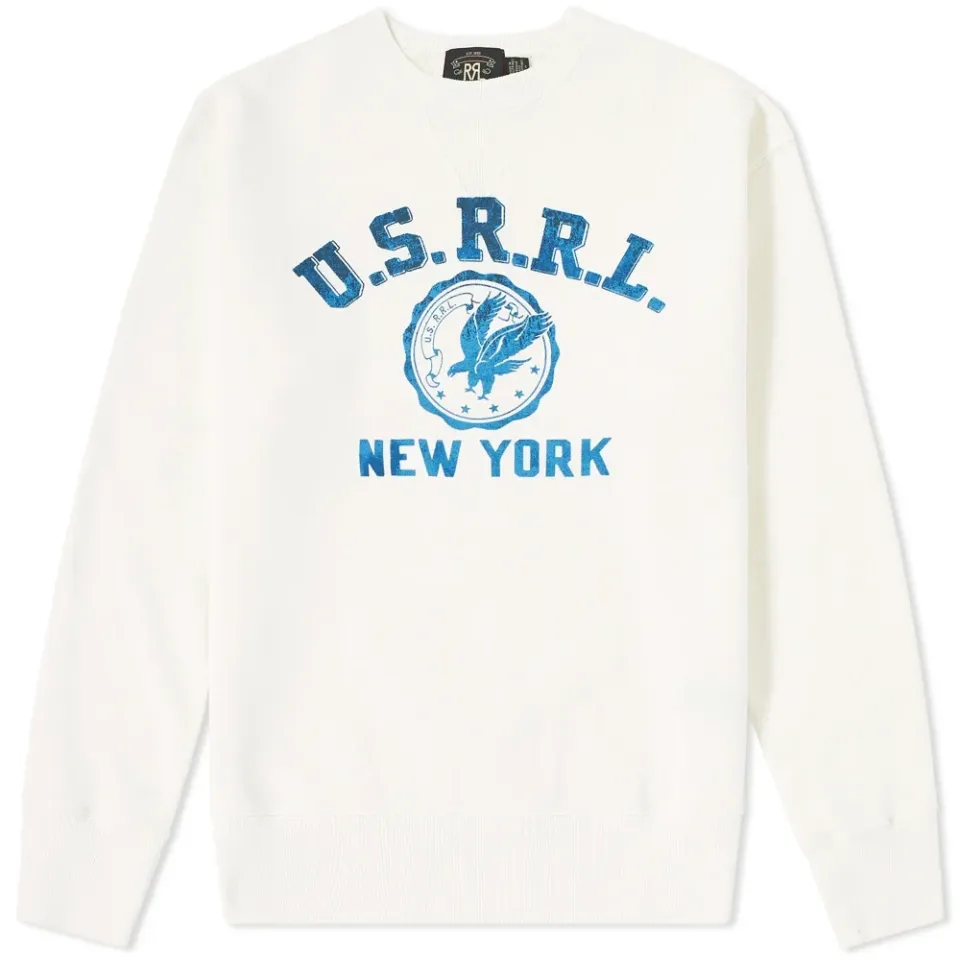 Double V Graphic Crew Sweat