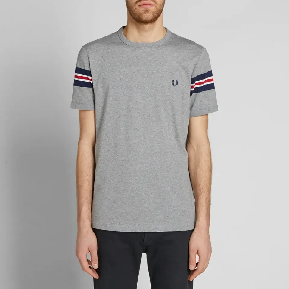 Fred Perry Bomber Sleeve Tee
