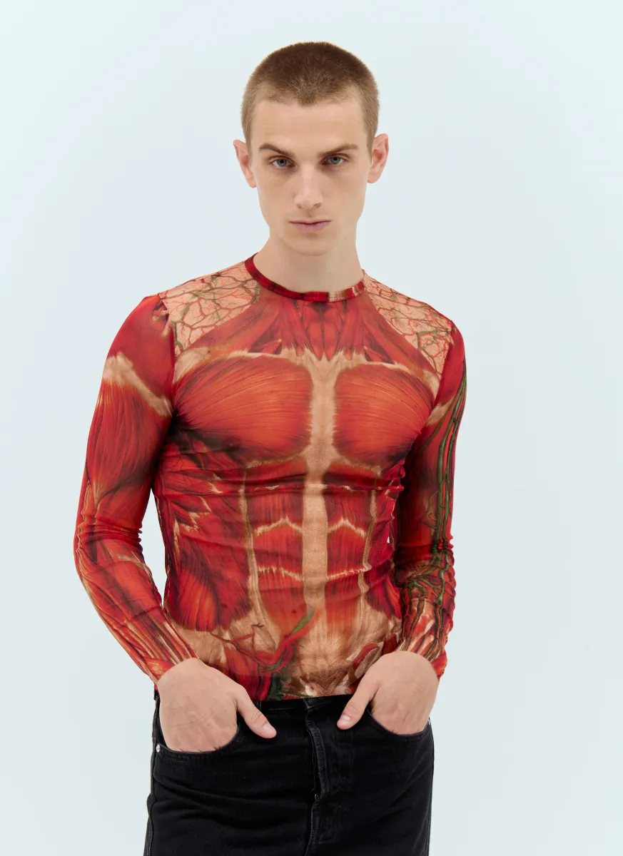 Ecorche Mesh Top