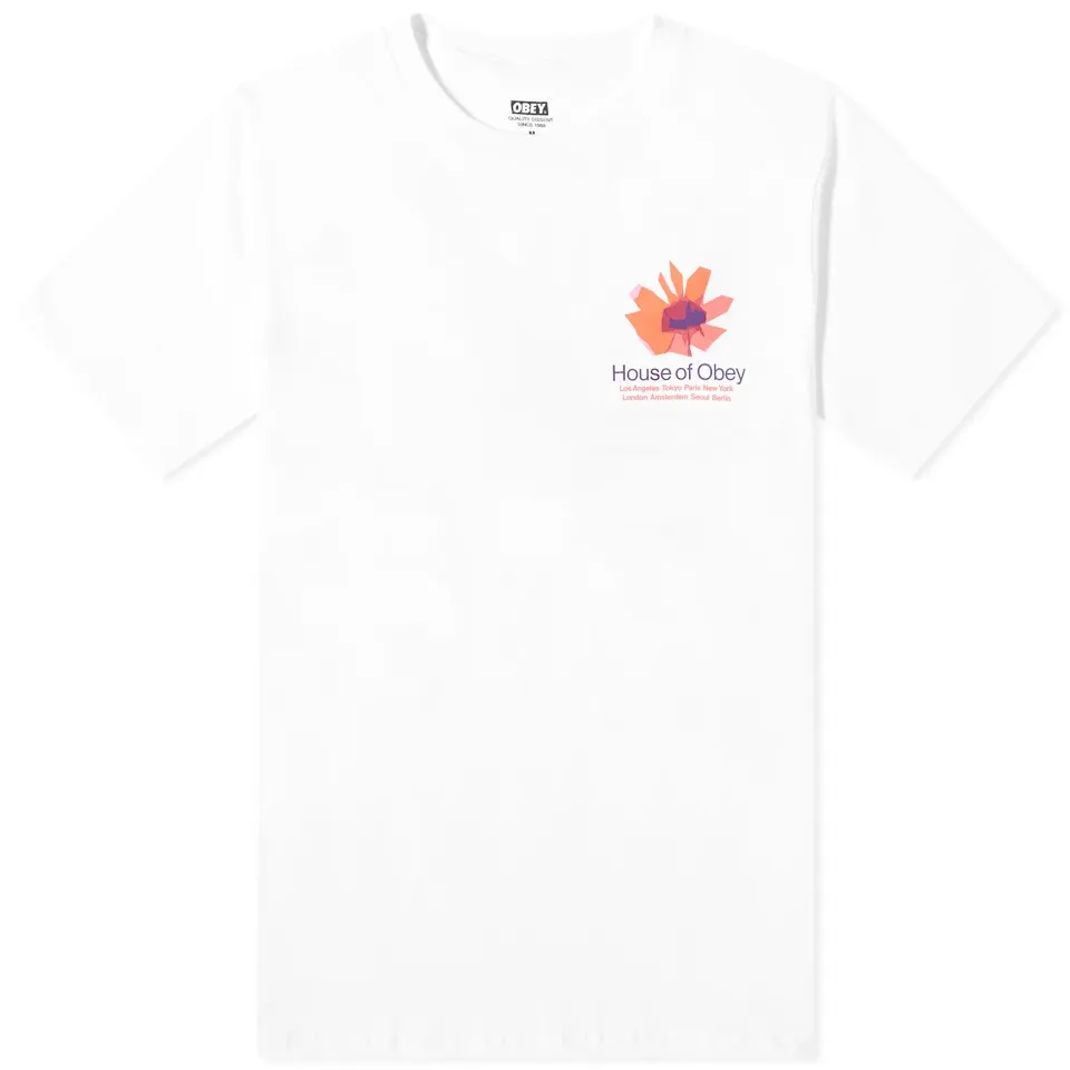 House of Obey Floral T-Shirt
