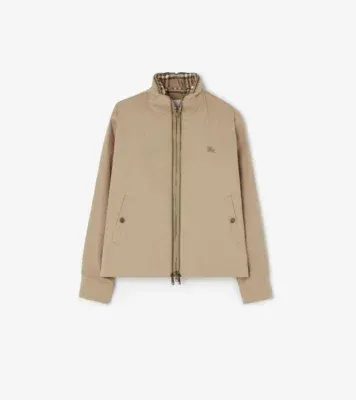 Cotton Twill Jacket with Gilet in Saltmarsh beige