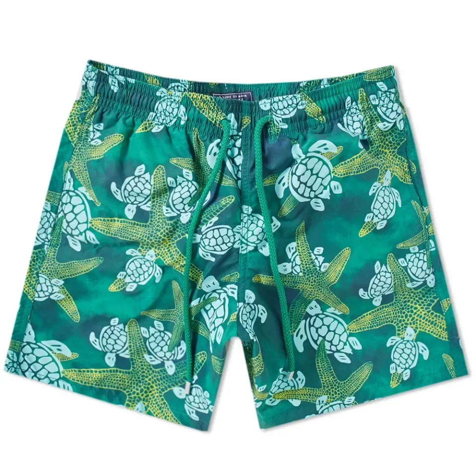 Moorea Turtle Print Board Short
