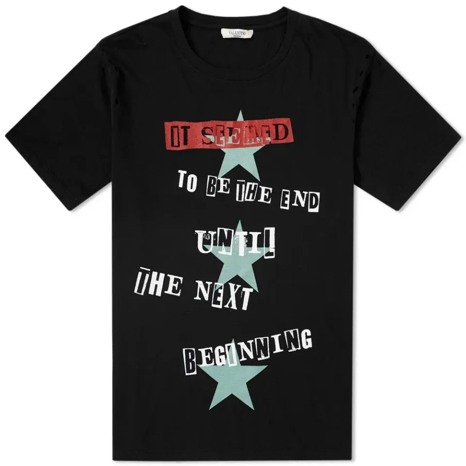 Jamie Reid Punk Poem Stars Tee