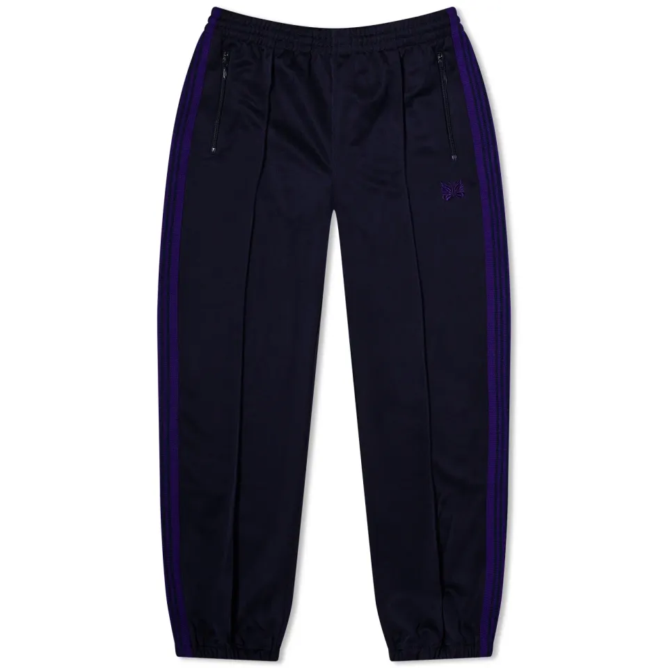 Poly Smooth Zipped Track Pant