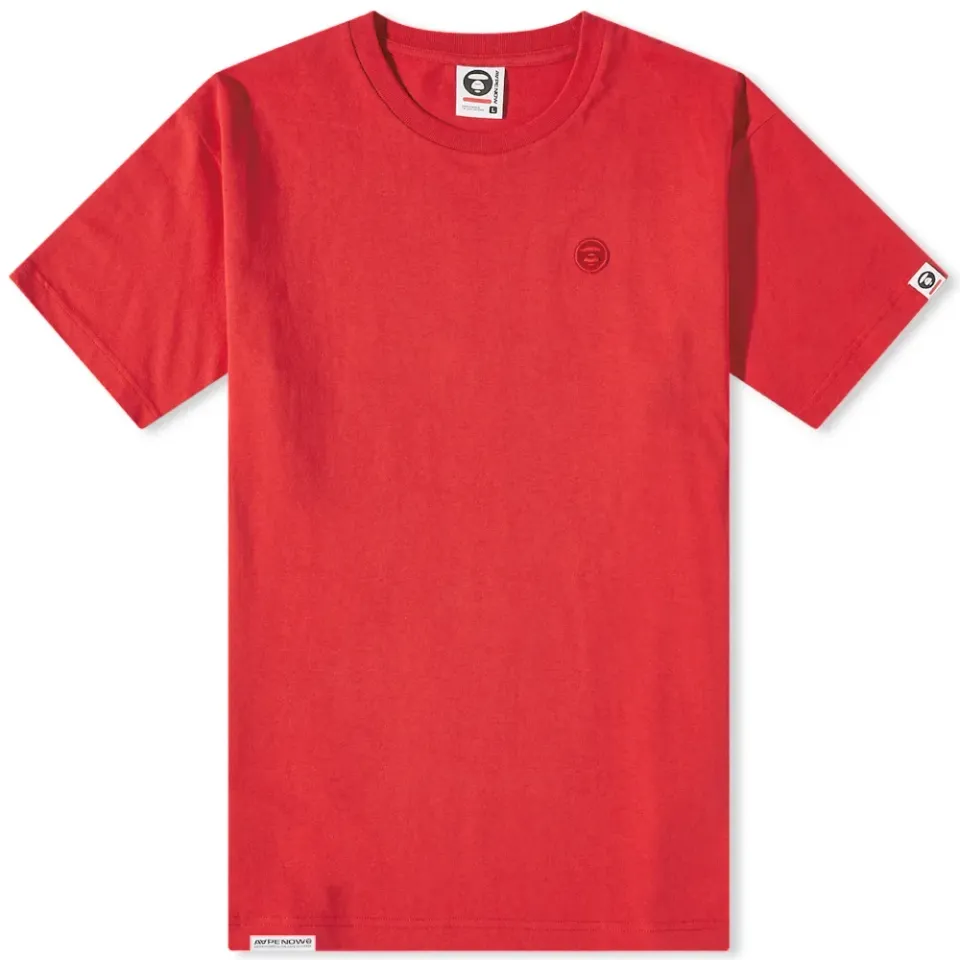 AAPE Now Embroidered Badge T-Shirt