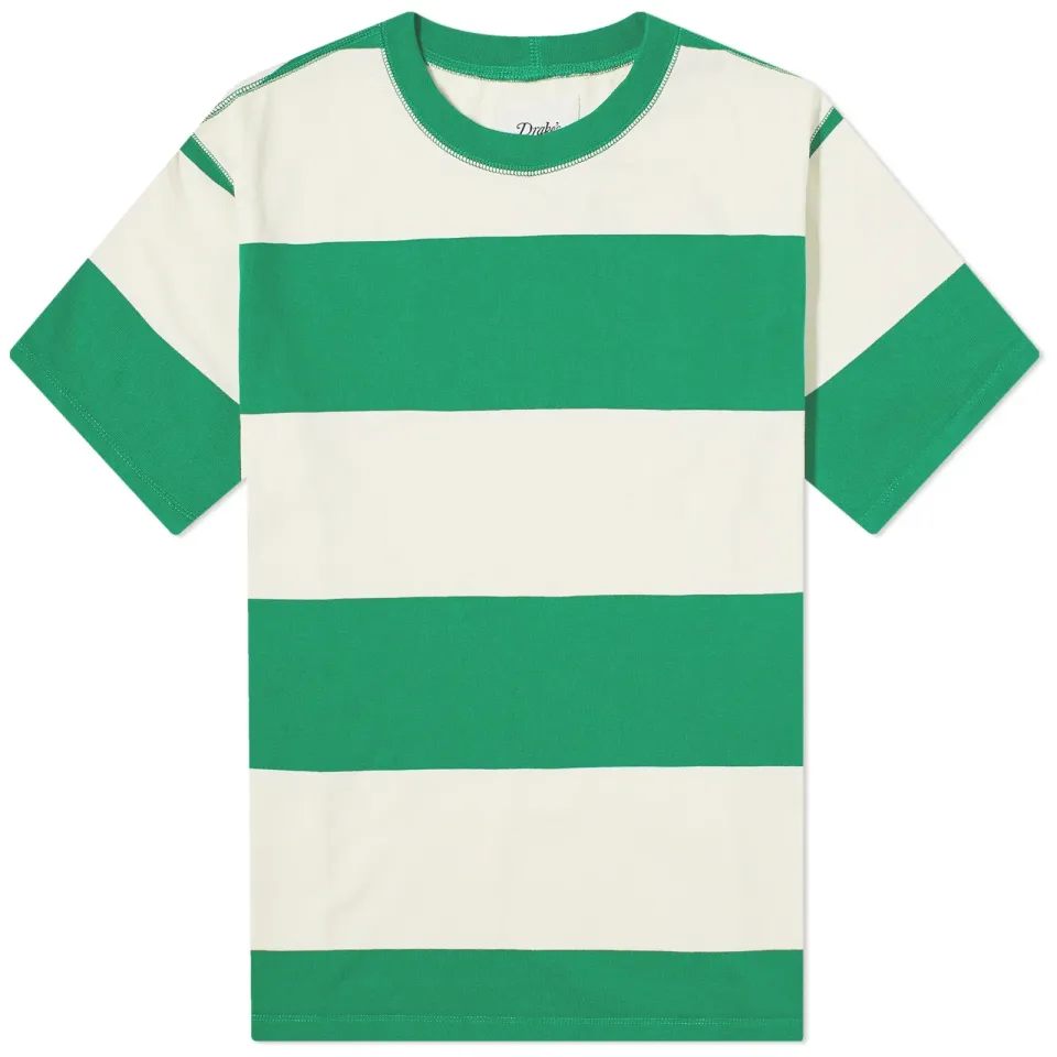 Wide Stripe Heavy Hiking T-Shirt