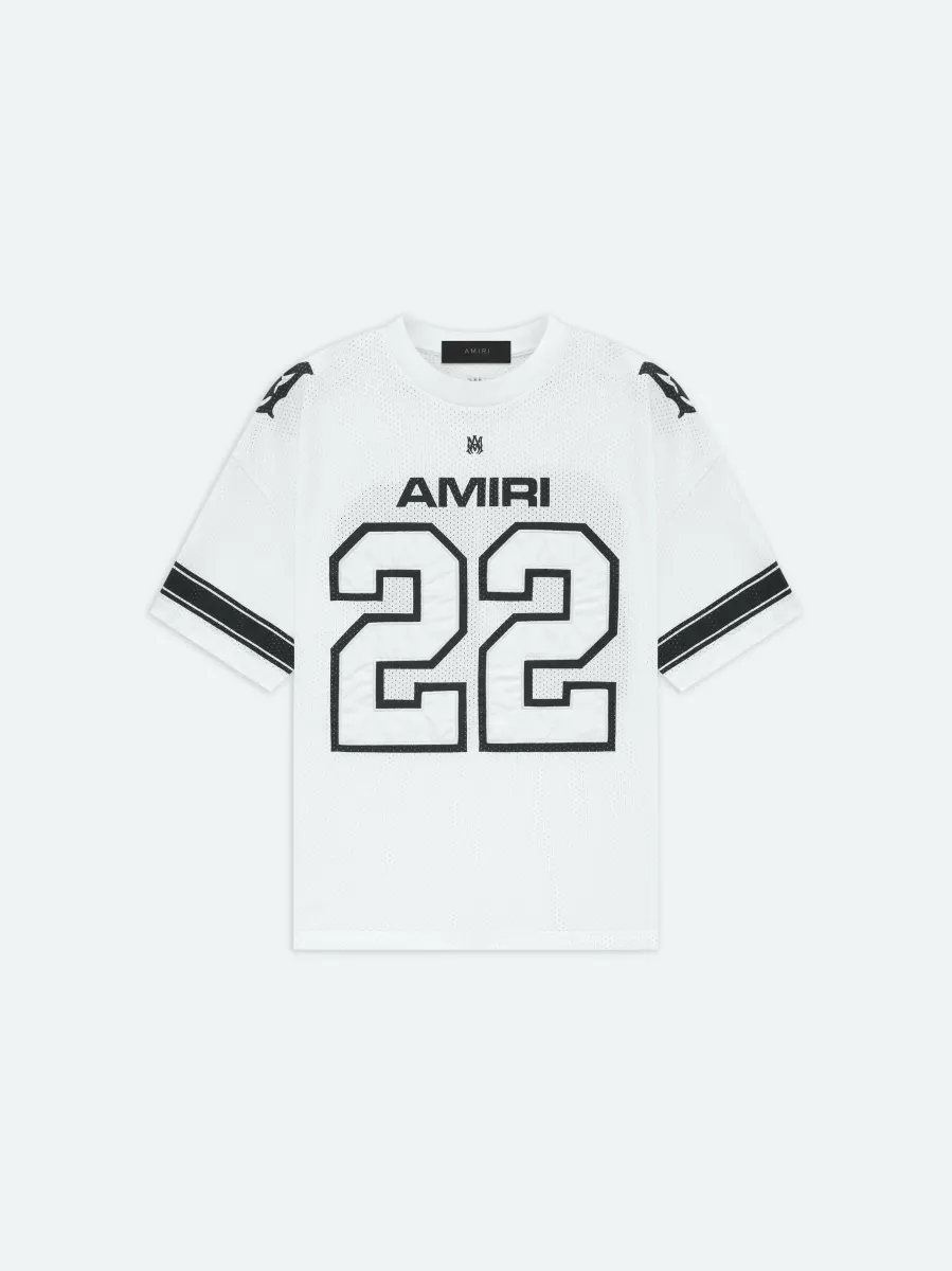 22 MESH TEE - WHITE