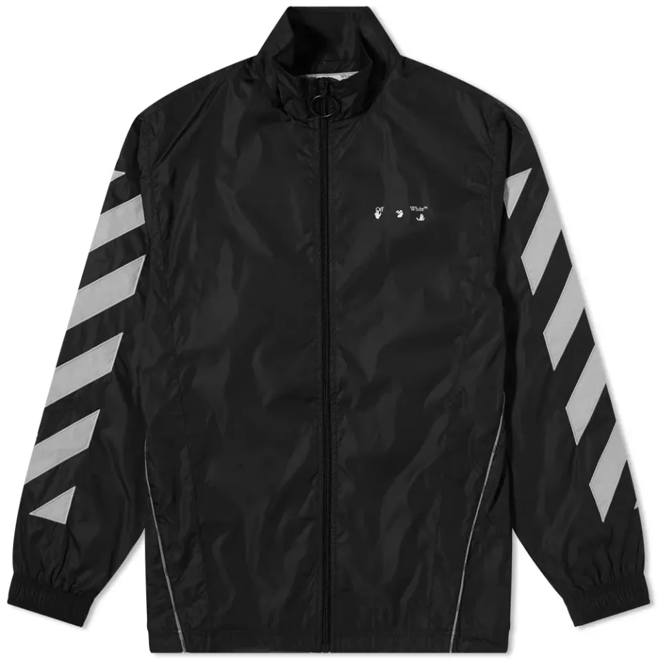 Diag Nylon Tracktop